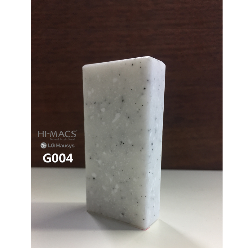  Đá solid surface G004 White Quartz 