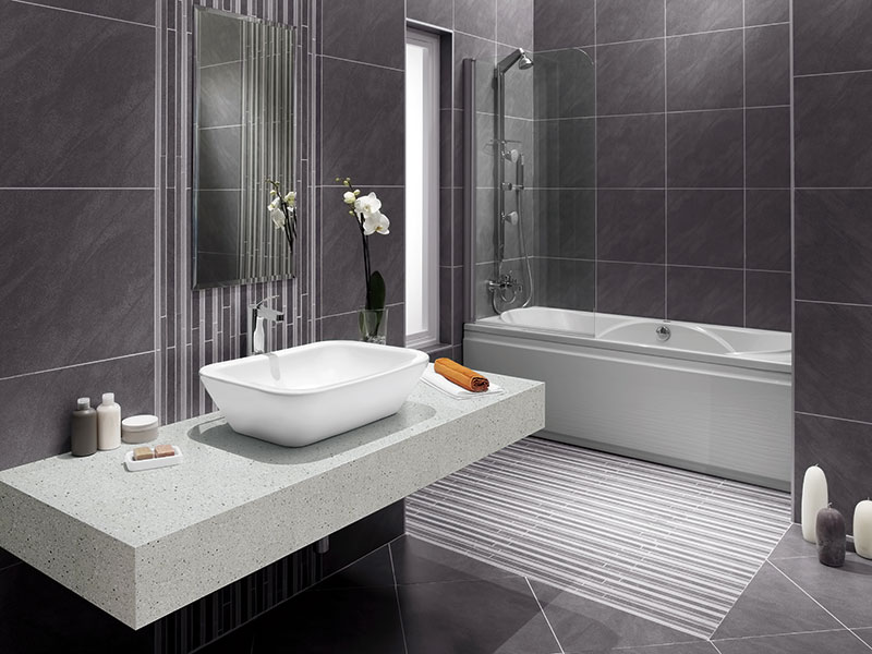  Đá solid surface G065 Tundra Quartz