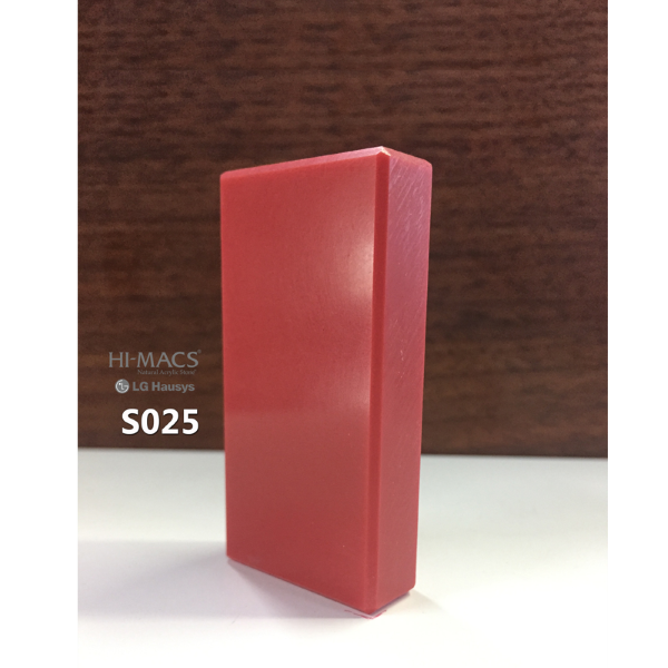  Đá solid surface S025 Fiery Red