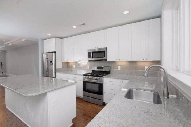 Đá solid surface G005 White Granite Đá solid surface G005 White Granite