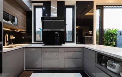 Trang trí nội thất phòng bếp với đá Solid surface