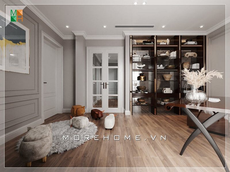 Mẫu thiết kế phòng làm việc đẹp, hiện đại sáng tạo cho chung cư, nhà phố, biệt thự