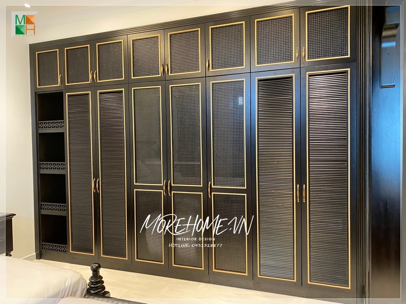 Thi công nội thất mang phong cách indochine sự kết hợp hài hòa giữa màu sắc và chất liệu tôn lên vẻ đẹp sang trọng, thẩm mỹ